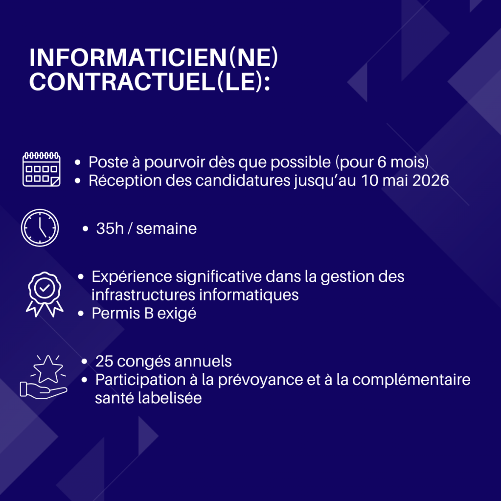 recrutement informaticien(ne)