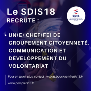 recrutement chef de groupement GCCDV